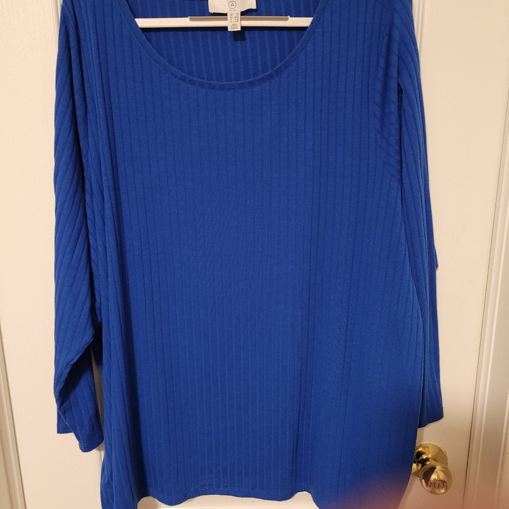 (4X)  Long Sleeved Sweater